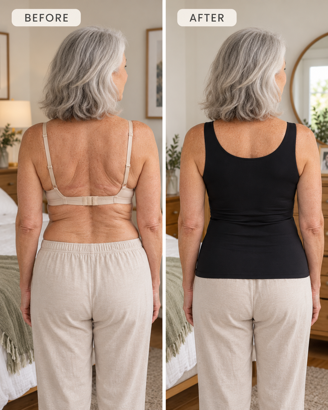 Snug Built-In Bra Comfort Tank