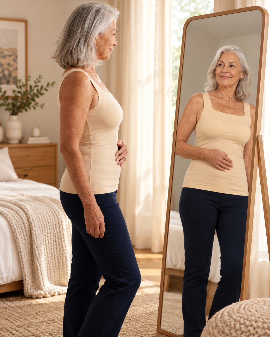 Snug Built-In Bra Comfort Tank