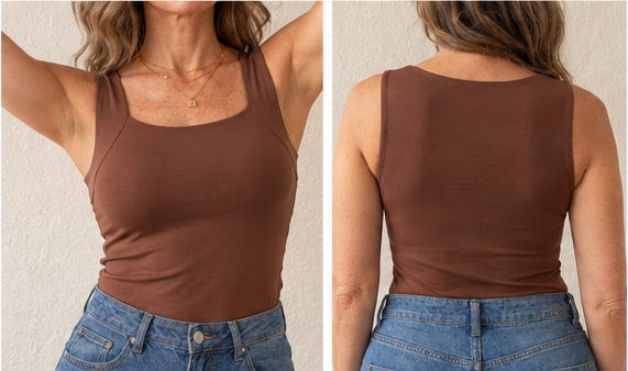 Snug Built-In Bra Comfort Tank