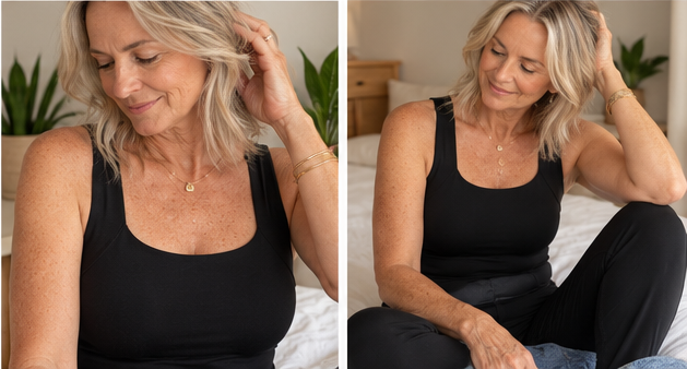 Snug Built-In Bra Comfort Tank